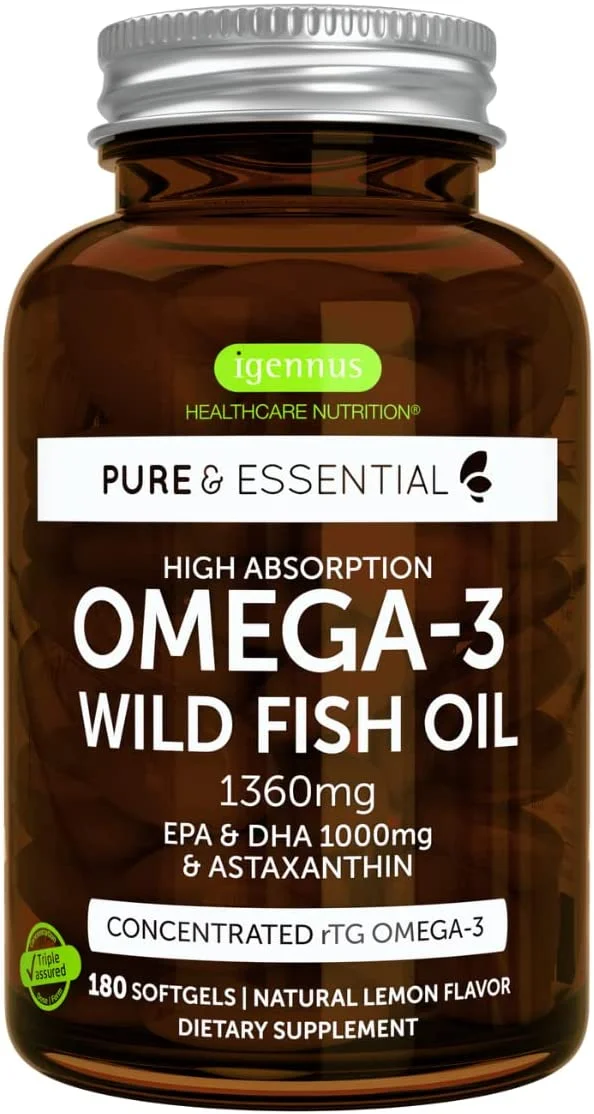 rTG Omega-3 Wild Fish Oil